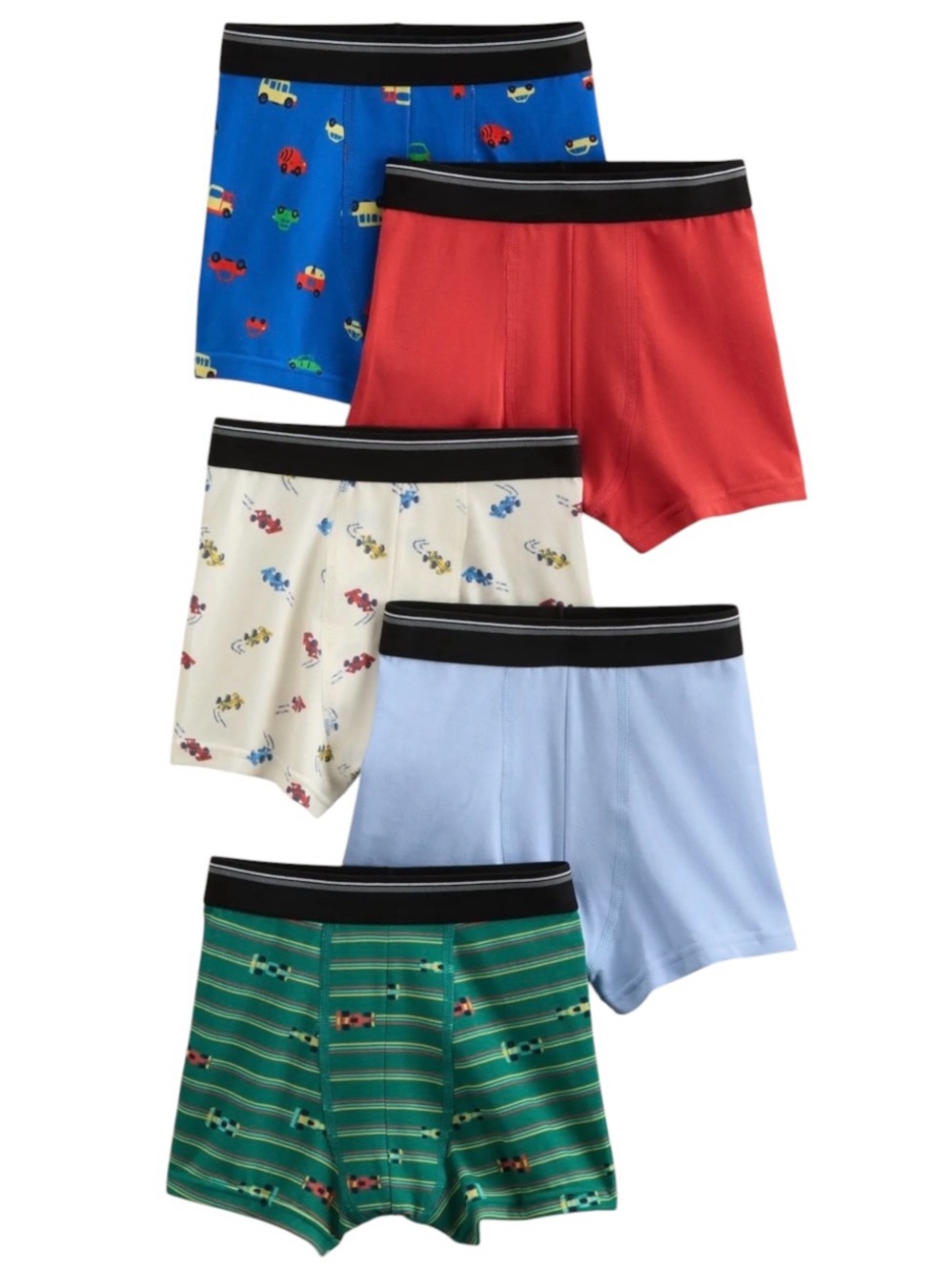 Kids' Assorted 5-Pack Stretch Cotton Boxer Briefs
Nordstrom Size 5/6